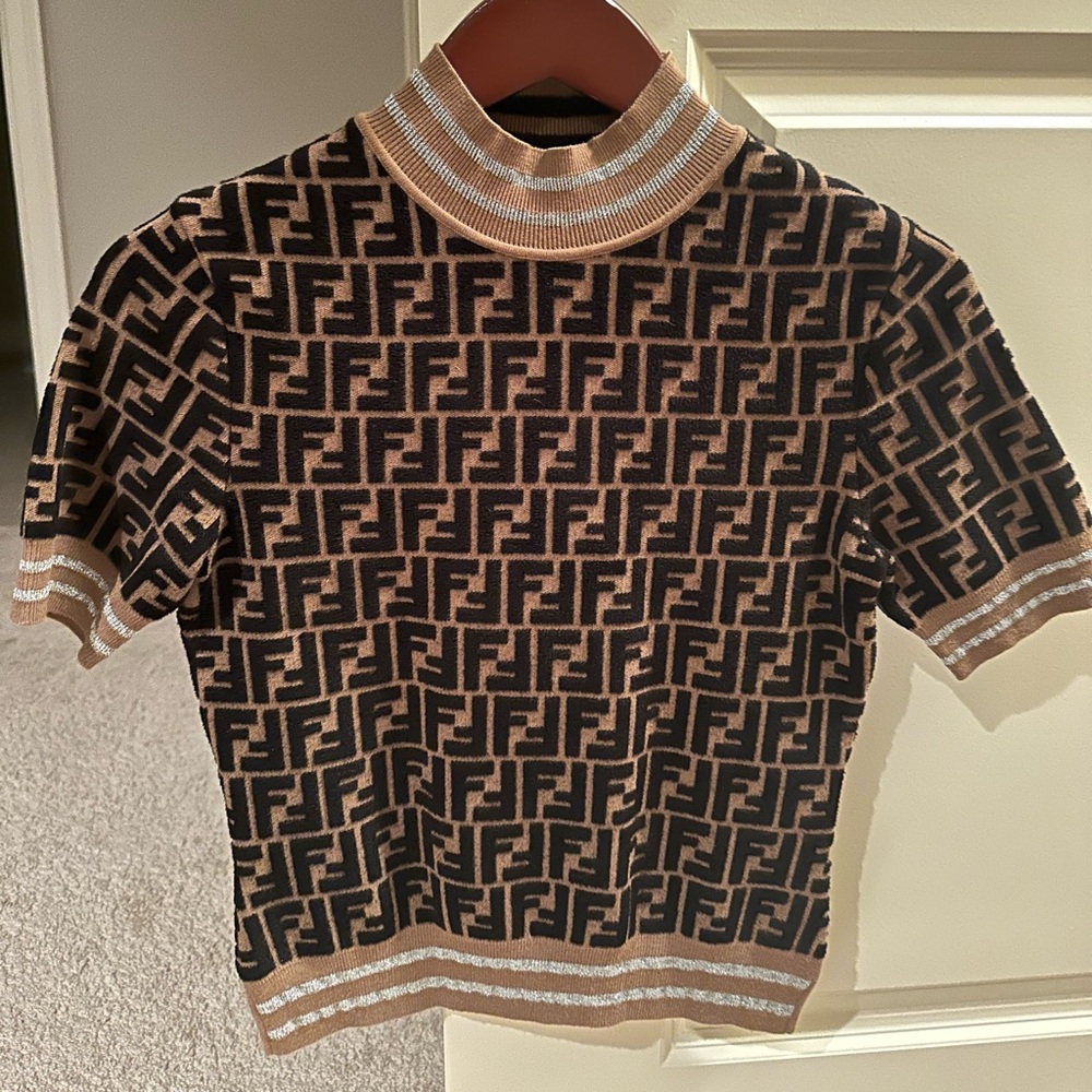 Fendi knit tee